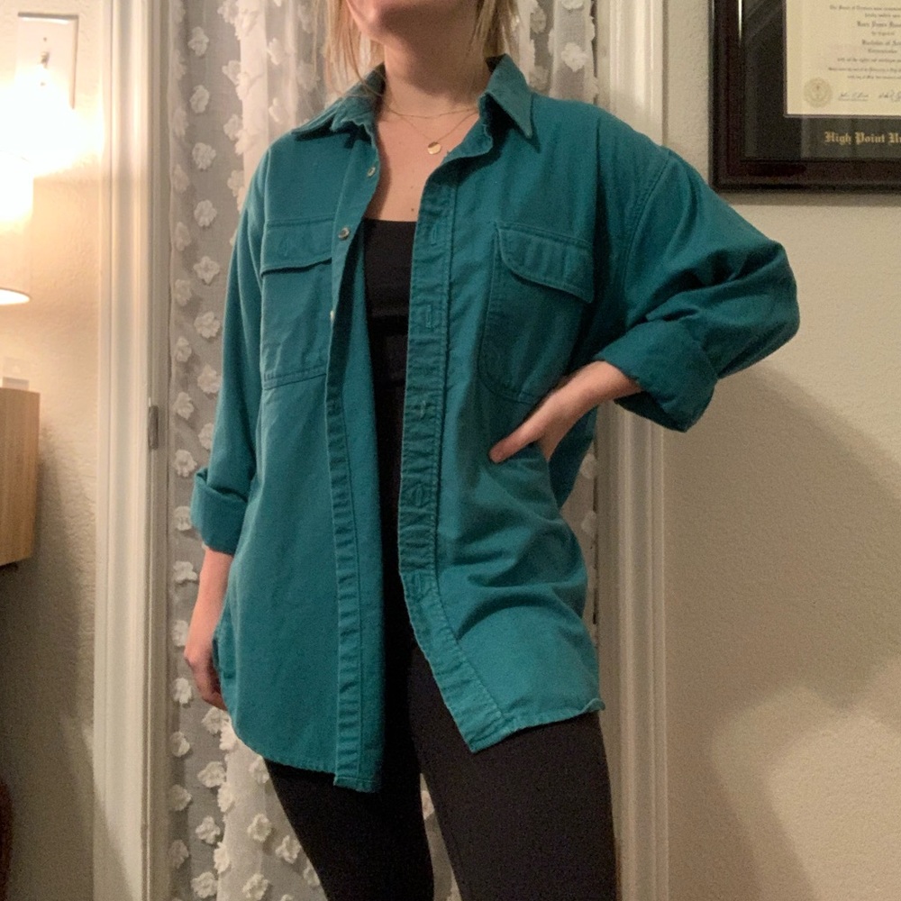 Vintage Button Up Work Shirt